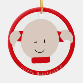 Adorno de cerámica julgransprydnad keramik