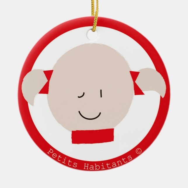 Adorno de cerámica julgransprydnad keramik (Framsidan)