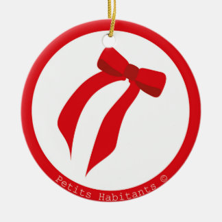 Adorno de cerámica julgransprydnad keramik