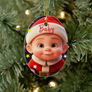 Adorno de cerámica personalizado julgransprydnad keramik