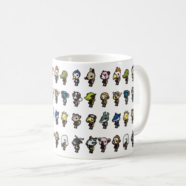 Adous Animal Friends Mugg (Framsida höger)