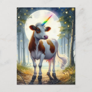 Adous Dairy Cow Unicorn Vykort