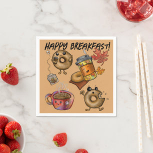Adous Doughnut Coffee & Tea Pappersservett