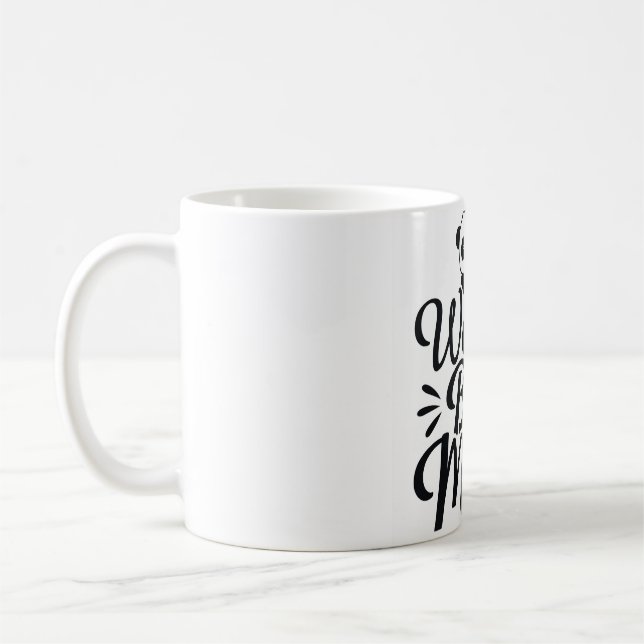 "Adous Panda Hug Mor Day Mugg - Cute Gift f (Vänster)