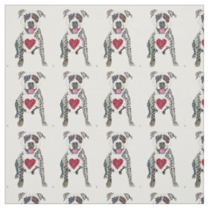 Adous Pit Bull Fabric Tyg