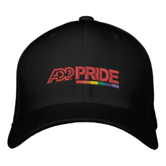 ADP Pride Flexfit Wool Cap - svart Broderad Keps