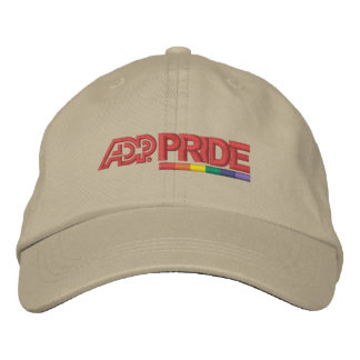ADP-Pridets justerbara tak - Khaki Broderad Keps