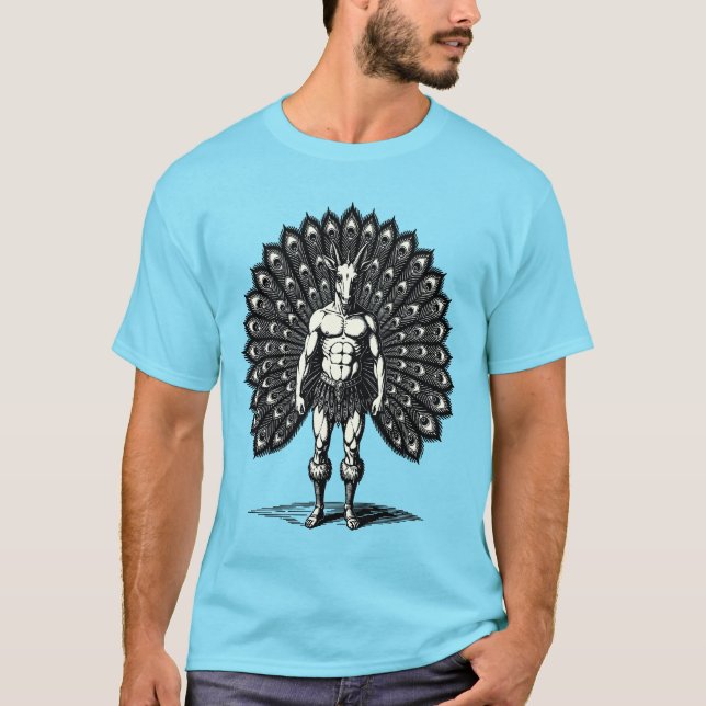 Adramelech The Peacock Chancellor T Shirt (Framsida)