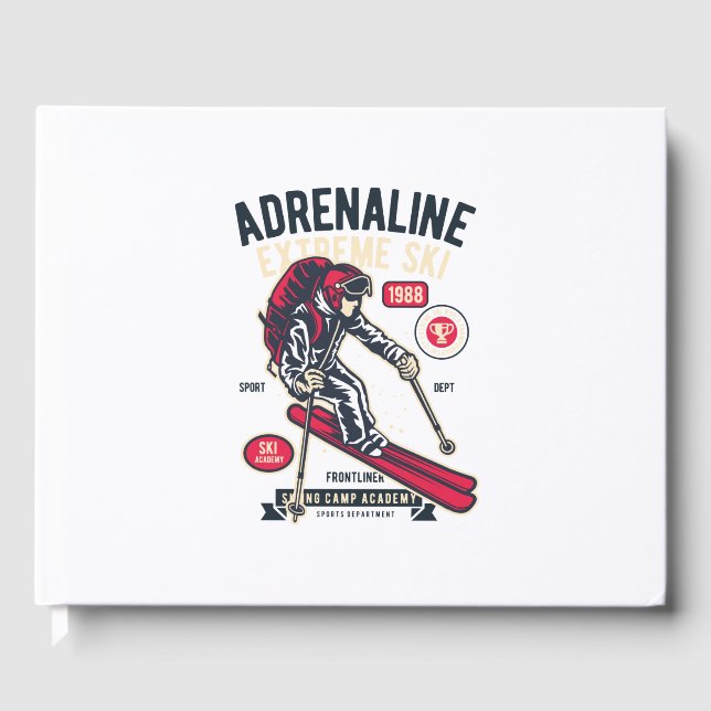 Adrenaline Extreme Ski Gästböcker (Framsida)