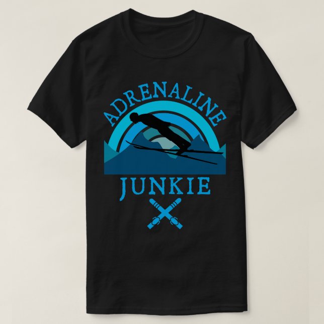 Adrenaline Junkie 7 T Shirt (Design framsida)