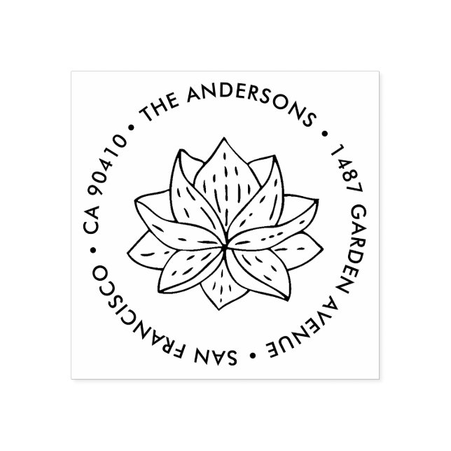 Adress Frimärke, anpassningsbar adress frimärke, k Stämpel (Tryck)