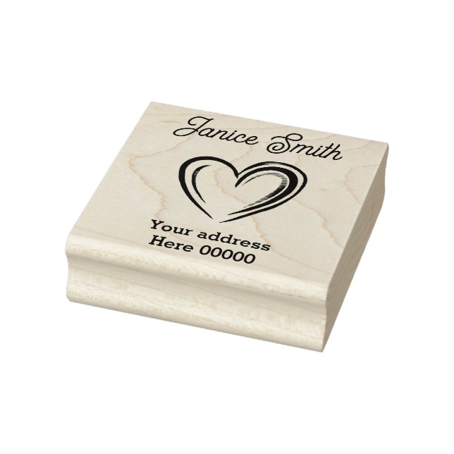 Adress frimärke stämpel (Stämpel)