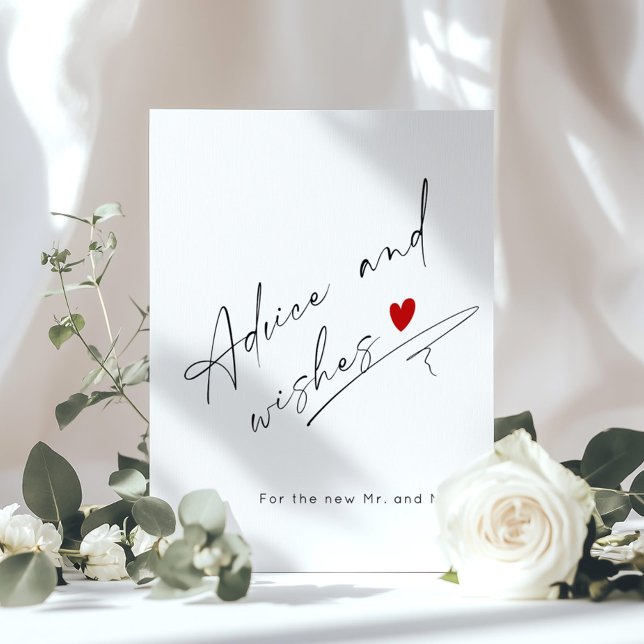 Adress och önskemål Modern Möhippa för skript Poster (Skapare uppladdad)