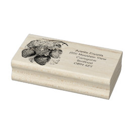 Adress Rubber Frimärke Stämpel