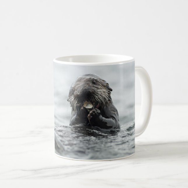 Adress Sea Otter Kaffemugg (Framsida höger)