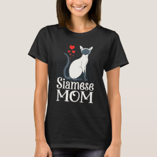 Adress Siamese Mamma Siamese Cat Mamma T Shirt