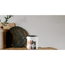 Adress Tecknad Cats-kaffe Mugg