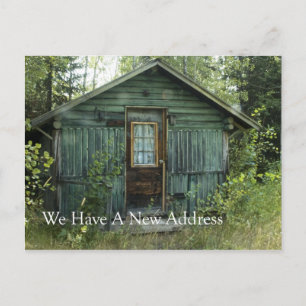 Adressändringkort #22 meddelande vykort