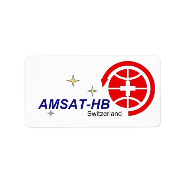 Adressaufkleber Adressetikett (Framsidan)