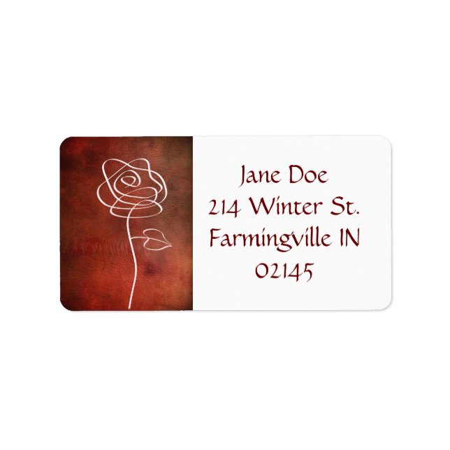 Adressetikett (Framsidan)