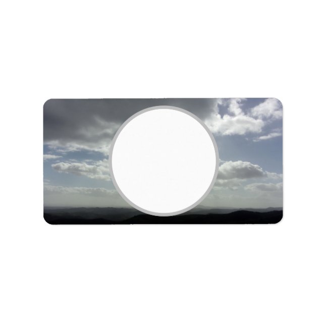 Adressetikett COOLA ECO STIL DESIGN (Framsidan)