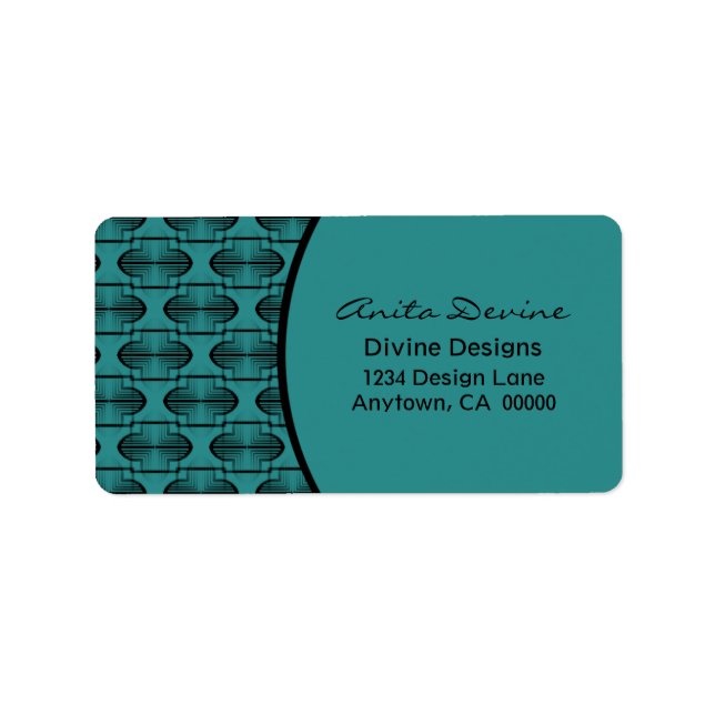 Adressetikett för ancient Arches (Framsidan)