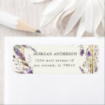 Adressetikett för återvändandeadress för vattenfär returadress etikett<br><div class="desc">Vår möhippa "Lavender Regal Blommigt" har en vacker vattenfärgslavender-blommigt med guldregal inslag parad med en elegant typografi för en perfekt möhippa. Naturen inspirerade, men med den regala accentueringen är den här samlingen redot för ditt mål eller din vistelse i hemmet inspirerad möhippa. Sök efter fler matchande objekt från den här...</div>