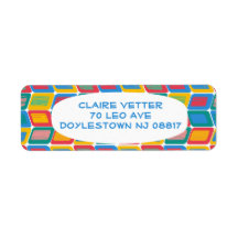 Adressetikett för Bright Lean Return