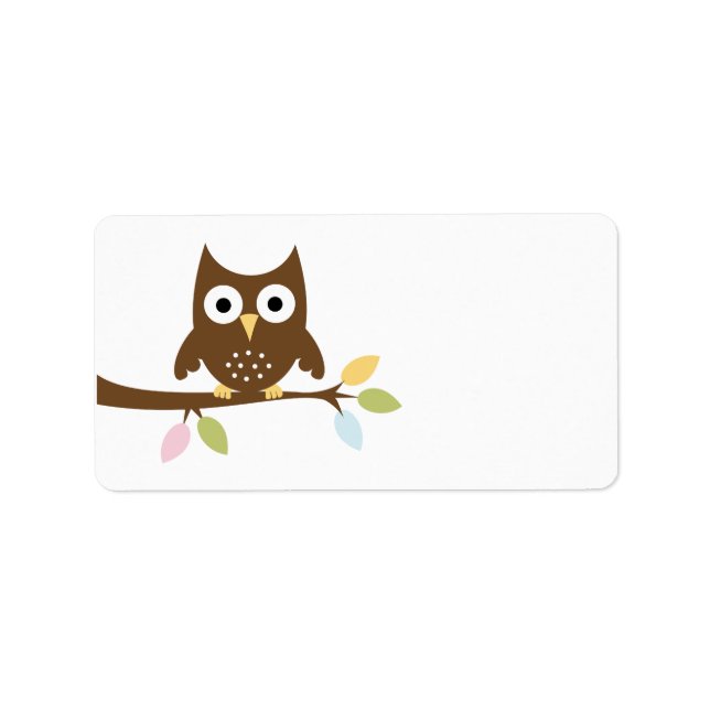 Adressetikett för Damask (Framsidan)