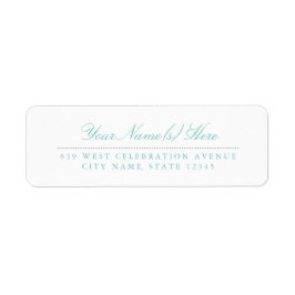 Adressetikett för Grått-retur Returadress Etikett