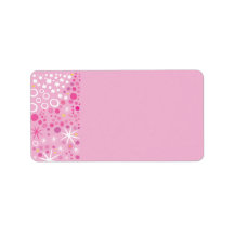 Adressetikett för PEACE-återvändandemärket för MOS