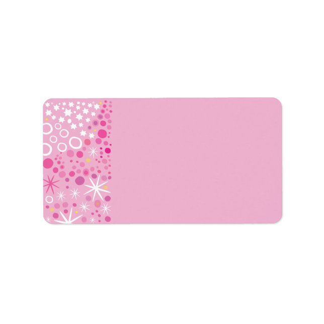 Adressetikett för PEACE-återvändandemärket för MOS (Framsidan)