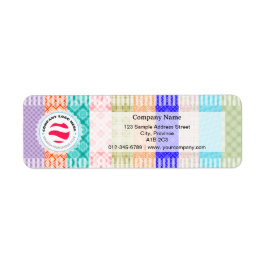 Adressetikett för snyggtens returadress - avvisnin etikett