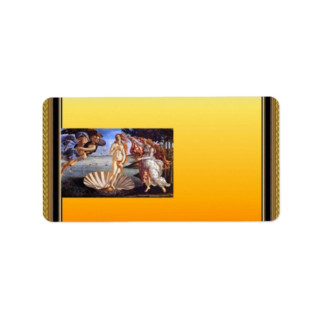 Adressetikett för Venus (Framsidan)