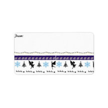 Adressetikett för Wimsical-retur