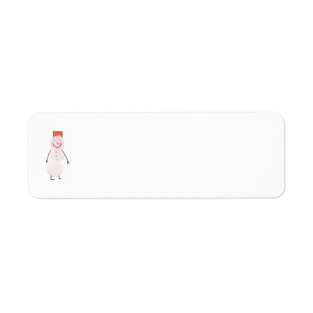 Adressetikett Returadress Etikett (Framsidan)