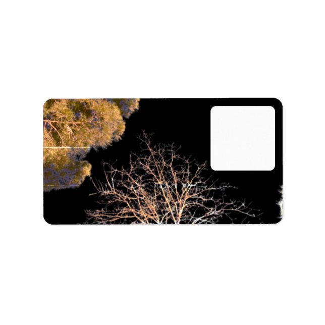 Adressetikett stil design (Framsidan)