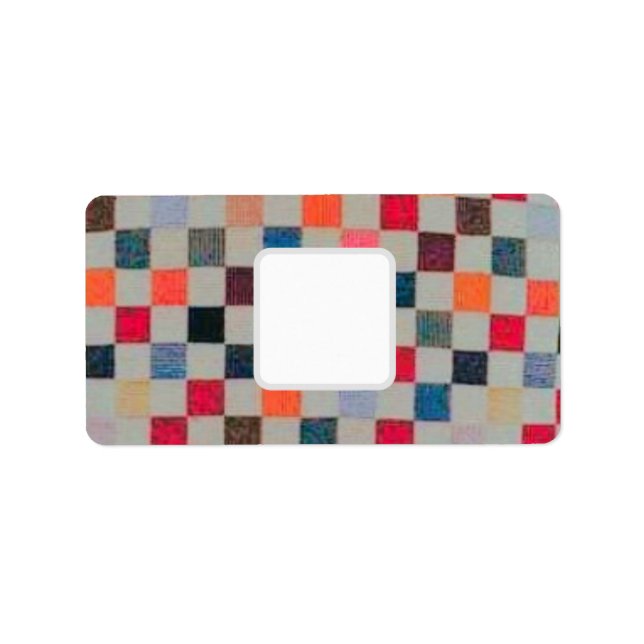 Adressetiketter ART&DESIGN STIL  (Framsidan)