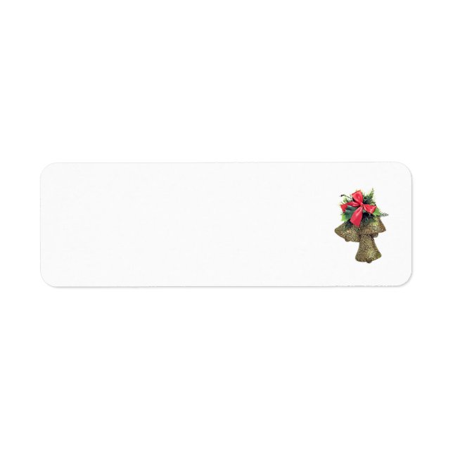ADRESSETIKETTER CHRISTMAS ART AND DESIGN RETURADRESS ETIKETT (Framsidan)