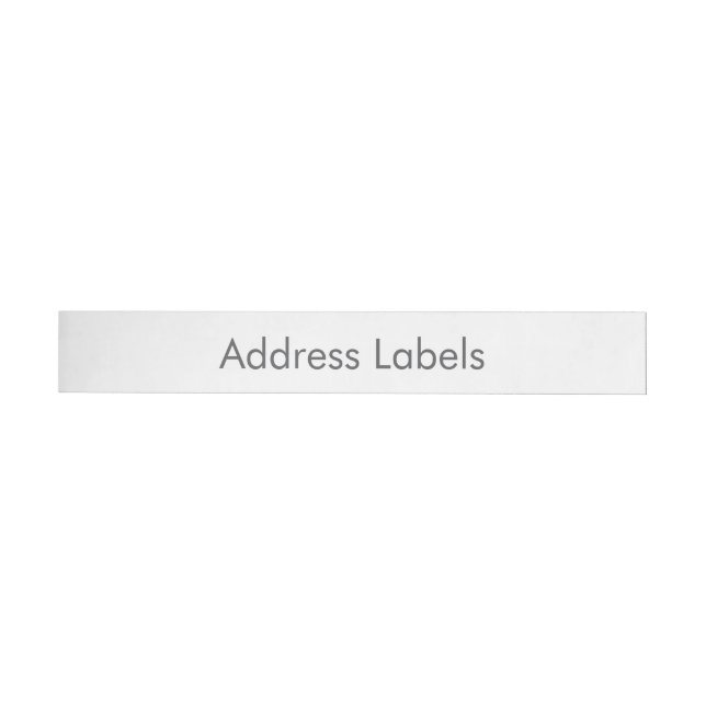 Adressetiketter Etikettband (Individuell)