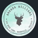 Adressetiketter för Anpassningsbar för vattenfärgs Runt Klistermärke<br><div class="desc">Vackra vattenfärgsetiketter för grönt för ditt varumärke eller din använda, underbara märkre för rustiska gåvor till din helgdag ge, värdinna-gåvor, party favors etc. Anpassa den med din egen text! **Om du vill ändra texten användor du alternativet Anpassa. Om du vill ha mer omfattande textändringar, t.ex. ändringar av teckensnitt, teckensnitt färg...</div>