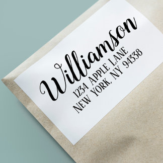 Adressetiketter för anpassningsbar fraktsedel