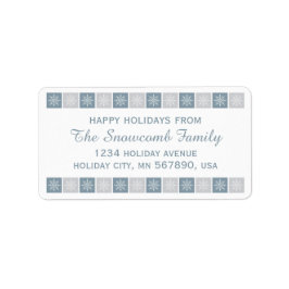 adressetiketter för Anpassningsbarna "Glad helg"