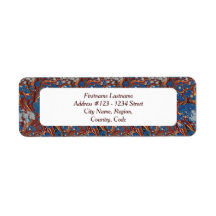 Adressetiketter för bibliofili (avblodade)