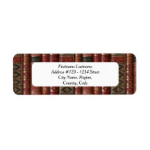 Adressetiketter för bibliofili (Förklaringar)