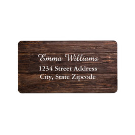 Adressetiketter för enkel Elegant