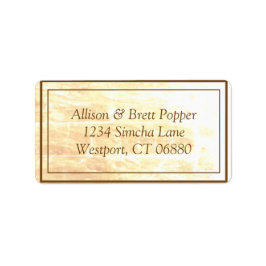Adressetiketter för gyllene traditioner