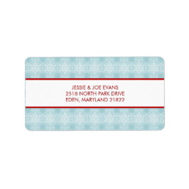 Adressetiketter för julkort