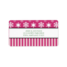 Adressetiketter för julkort