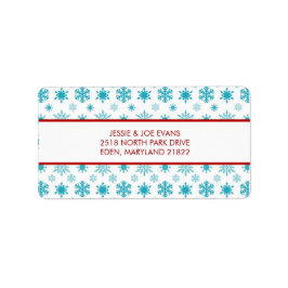 Adressetiketter för julkort